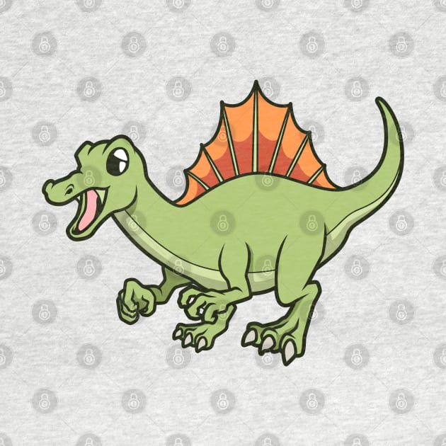 Kawaii Spinosaurus by Modern Medieval Design